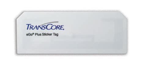 transcore ego plus sticker rfid tag|transcore sticker tag placement.